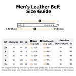 Personalised Initial Funny Men's Casual Buckle Leather Belt with Engraved Text and Name Birthday Valentine's Day Gift for Husband Boyfriend