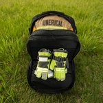 Personalized Firefighter Large Capacity Reflective Strip Backpack with Name Daily Use Birthday Gift for Firefighters Firemen