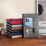 Carnet de notes A5 personnalisé avec pochette et nom Cadeau d'anniversaire pour la famille, les amis et les rats de bibliothèque