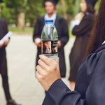 Personalised Waterproof Class of 2026 Water Bottle Stickers Labels with Photo Set of 20 Grad Party Decoration Gift for Graduates