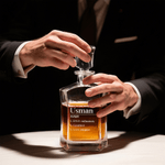Personalized Name and Text Whiskey Decanter Birthday Father's Day Gift for Whiskey Lovers