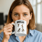Personalised Boss Pain In The Asses Funny Donkey 11 oz 15 oz Ceramic Coffee Mug with Name Daily Use Birthday Gift for Colleague Friend