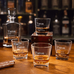 Personalized Name and Text Whiskey Decanter Birthday Father's Day Gift for Whiskey Lovers