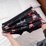 I Sucked It So Its Mine - Personalized Love Hearts Face Photo Boxer Brief