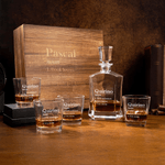 Personalized Name and Text Whiskey Decanter Birthday Father's Day Gift for Whiskey Lovers