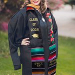 Personalized Mexican Graduation Stole Sash with Year and Text Graduation Gift for High School College University