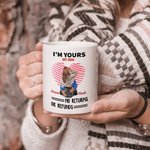Personalized I'm Yours No Returns or Refunds Ceramic Mug with Names and Year Valentine's Day Gift for Couple