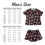 Personalised Multi-Colour Face Photo Pet Photo Women Men Pyjamas Set Home Wear Valentine's Day Anniversary Gift for Couple Pet Lovers