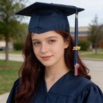 Personalized Glitter Name Year Graduation Cap Charm Tassel Decoration 2026 Graduation Gift for Graduates Classmates