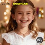 Collier personnalisé en Marsupilami avec nom et prénom Cadeau d'anniversaire pour les amis et la famille | Callie × Marsupilami®.