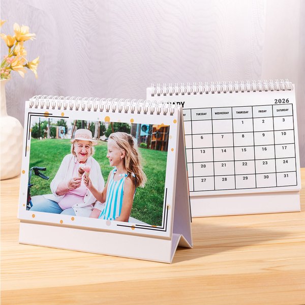Personalised Family Pet 12 Photos 2026 Calendar with Name Anniversary Birthday Memorial Gift for Family Pet Owner