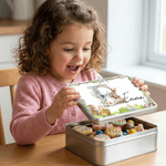 Boîte à biscuits de Pâques personnalisée avec nom et initiales Cadeau de Pâques pour enfants