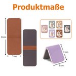 Personalisiertes Magnetisches Lesezeichen mit Namen Initiale und süßem Tiermotiv auf Wolke Geburtstag Weihnachten Geschenk für Kinder Bücherwürmer