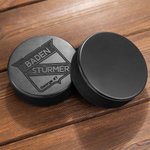 Personalisierter Eishockey Puck aus Hartgummi mit eingraviertem Logo Namen Nummer und Datum Winterspiele Team Geschenk für Eishockey-Spieler und -Fans