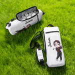 Personalized Waterproof Adjustable Cartoon Character Name Insulated Beer Cooler Bag Sports Accessories Golf Club Birthday Gift for Golf Lovers