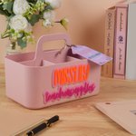 Personalised Teacher Fuel Caddy 3D Letter Desk Organizer with Name and Label Back to School Appreciation Gift for Teacher