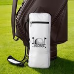 Personliga golfklubbor Monogram Isolerad ölkylväska med namn Sporttillbehör Golfklubb Födelsedagspresent för golfälskare
