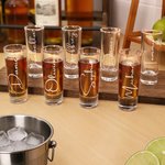 Personalised Engraved Name Shot Glass Wedding Bachelor Parties Gift for Groomsmen Liquor Lovers