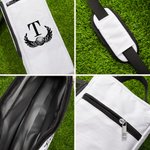 Personliga golfklubbor Monogram Isolerad ölkylväska med namn Sporttillbehör Golfklubb Födelsedagspresent för golfälskare