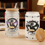 Bicchiere personalizzato Multi-Pattern Dragon 20 oz Frost con nome Regalo di compleanno per uso quotidiano per gli amanti dei draghi del libro