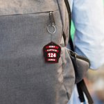 Personalized 3D-Printed Firefighter Badge Multicolour Keychain with Department Position and Name Backpack Accessories Birthday Gift for Fireman