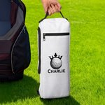 Personliga golfklubbor Monogram Isolerad ölkylväska med namn Sporttillbehör Golfklubb Födelsedagspresent för golfälskare