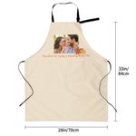 Tablier personnalisé avec texte et poches, imprimé fleurs et lèvres, lapin de Pâques, activités culinaires, cadeau de Pâques pour la famille, amoureux de la cuisine.