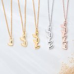 Collana personalizzata 1-5 cuori con nome inciso Regalo per la festa della mamma, compleanno e anniversario per la nonna e la sorella