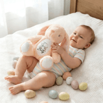 Jouet en peluche lapin de Pâques personnalisé avec nom Cadeau de Pâques pour enfants Garçons Filles
