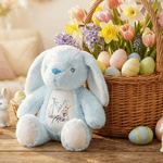 Jouet en peluche lapin de Pâques personnalisé avec nom Cadeau de Pâques pour enfants Garçons Filles