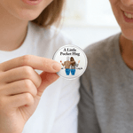 Personalisierte eine kleine Tasche Umarmung Mutter und Tochter zurück Ansicht Münze mit Namen und Display-Ständer Geburtstag Muttertag Geschenk für Mama-Tochter