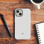 Henkilökohtainen Stripe nimi Puhelin asia iPhone tai Samsung Päivittäinen käyttö Syntymäpäivälahja perheen ystävä