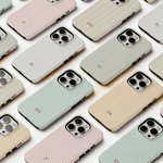 Henkilökohtainen Stripe nimi Puhelin asia iPhone tai Samsung Päivittäinen käyttö Syntymäpäivälahja perheen ystävä