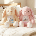 Personalised Peter Rabbit Cute Bunny Plush Stuffed Animal Toy with Name Easter Holiday Gift for Kids