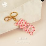 Personalized Multicolor Sorority Bowknot Flower Greek Letter Acrylic Keychain Initiation Ceremony Gift for Sorors | Callie × Affinity Licensing