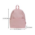 Sac d'école personnalisé avec le nom de Peter Rabbit Duck Easter Eggs Cadeau d'anniversaire de Pâques pour les enfants