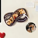 Personalized Film Design Photos Fridge Magnet with Name Anniversary Valentine's Day Gift for Couples
