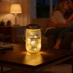 Henkilökohtainen pari Pinky Promise Light Up Mason Jar Night Light nimi kalenteri päivämäärä ja String valot Ystävänpäivä vuosipäivä lahjoja hänelle 3