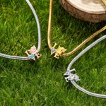 Vaca Highland Personalizada Corazón Piedra de Nacimiento Pulsera de Amor Joyería Delicada Cumpleaños Aniversario San Valentín Regalo para Mujeres Amantes de las Vacas Highland