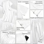 Personalisierte Star 1-4 Gesicht Fotos Schachbrettmuster Pyjama Set mit Namen täglich tragen Geburtstagsgeschenk für Oma Mama Frau Haustierliebhaber