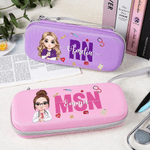 Personalized Cartoon Doctor Nurse Character Stethoscope Case with Name Birthday Nurse Graduation Appreciation Gift for Nurse Doctor