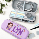 Personalized Cartoon Doctor Nurse Character Stethoscope Case with Name Birthday Nurse Graduation Appreciation Gift for Nurse Doctor