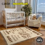 Personalized Long-Tailed Couple Marsupilami Soft Tassel Throw Blanket with Name Valentine's Day Anniversary Gift for Couple | Callie × Marsupilami®