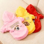 Personlig Funny Face Photo Soft Dog Hoodie med navn og år Pet Supplies Dog Bursdagsgave til hundeeiere elskere