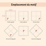 Serviette de table en lin personnalisée avec initiale et nom - Style couronne de noeud et Pierre Lapin - Cadeau de Pâques pour enfants famille amis