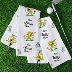 Personalized Cartoon Marsupilami Absorbent Golf Towel with Name and Hanging Clip  Birthday Gift for Golf Lovers | Callie × Marsupilami®