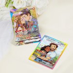 Personalisierte TCG Sammelkarte mit Foto als Anime-Illustration | Texte gestaltbar | Glitzer-Effekt | Jahrestag Geburtstag Hochzeit Geschenk für Paare