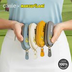 Personalized Cartoon Marsupilami PU Leather Coin Purse with Name Golf Ball Stud Storage Birthday Father's Day Gift for Golfer | Callie × Marsupilami®