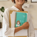 Personnalisé Infirmière Médecin 2026 Planificateur A5 Spiral avec pages de planification hebdomadaires et mensuelles Cadeau pour infirmières Médecins