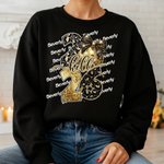 Personnalisé Hello 2026 Kid/Adult Soft T-shirt Sweatshirt Hoodie with Name Daily Use New Year Gift for Adults Kids